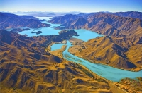 Aerial;Mackenzie_Basin;South_Canterbury;Canterbury;Lake_Benmore_Dam;Lake_Benmore