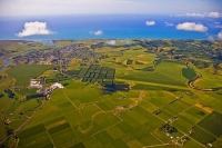 aerial;Opotike;blue_sea;blue_sky;sandy_beaches;sea;sea_fishing;harbour;bachs;coa