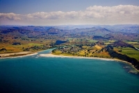 Aerial;Tolaga_Bay;Eastland;bush;native_forrest;golden_sands;bluffs;Uawa_River;cl