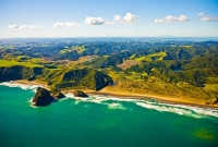 Aerial;Auckland_West_Coast_Beaches;Bethells_beach;fishing;angling;boating;speed_