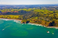 Aerial;Auckland_West_Coast_Beaches;Muriwai_beach;gannet_colony;fishing;angling;b