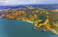 Aerial;Coromandel_Coastline;Coromandel;sandy_beaches;bachs;holiday_homes;blue_sk