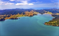 Aerial;Coromandel_Coastline;Coromandel;sandy_beaches;bachs;holiday_homes;blue_sk
