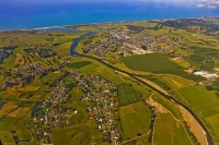 aerial;Opotike;blue_sea;blue_sky;sandy_beaches;sea;sea_fishing;harbour;bachs;coa