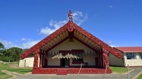 aerial;Te_Kaha;Marae;blue_sea;blue_sky;sandy_beaches;sea;sea_fishing;harbour;bac
