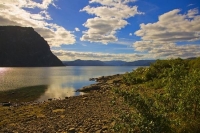 Lake_Waikaremoana;Hawkes_Bay;bluffs;cliffs;rocky_shorelines;bush;mountains;bush;