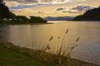 Lake_Waikaremoana;Hawkes_Bay;bluffs;cliffs;rocky_shorelines;bush;mountains;bush;