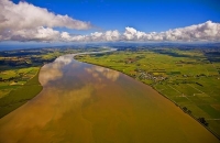 Aerial;Dargaville;Ruawai;Northland;kaipara;Wairoa_River;airfield;bridge;Kaipara_