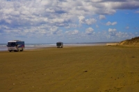 Ninety_Mile_Beach;Northland;cumulus_cloud;golden_sands;sandy_beaches;sand_dunes;