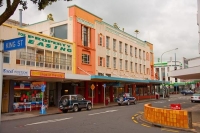 New_Plymouth;Taranaki;Down_Town;Kings_Building;colourful_Building