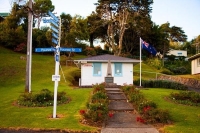 Kawhia;Waikato;coastal;bachs;holiday_homes;bush;native_forrest;blue_sky;blue_sea