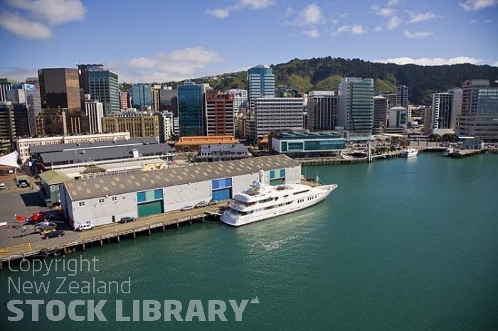 Aerial-Queens Wharf-Helicopter base