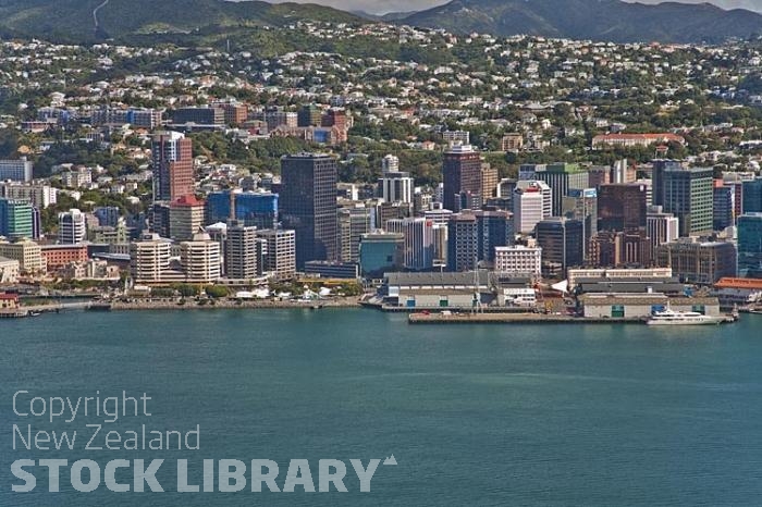 Aerial-Wellington-city-downtown
