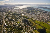 Aerial_Wellington_city_Mount_Victoria;Hospital