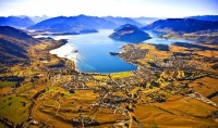 Aerial;Wanaka;Otago;lake_Wanaka;Clutha_River;Hawea_River;Iron_Mountain;airport;C