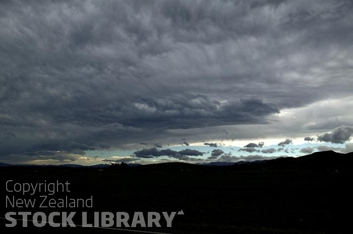 Angry sky Monochrome