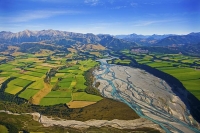 Aerial;Waimakariri_River;Canterbury;mountains;hills;Canterbury_Plain;North_Cante