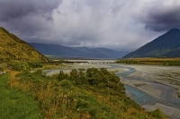 Arthurs_Pass_Route_Canterbury;mountains;hills;Lakes;Waimakariri_River;tussock_gr
