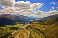 Aerial;Wairau_Valley;Marleborough;bush;native_forrest;irrigation_canal;irrigatio