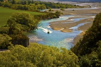 Hanmer_Springs;green_fields;paddocks;brown_hills;hills;mountains;blue_sky;Hanmer