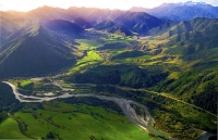 Aerial;Murchison;Buller_Region;mountains;hills;rivers;Road;bush;native_forrest;s