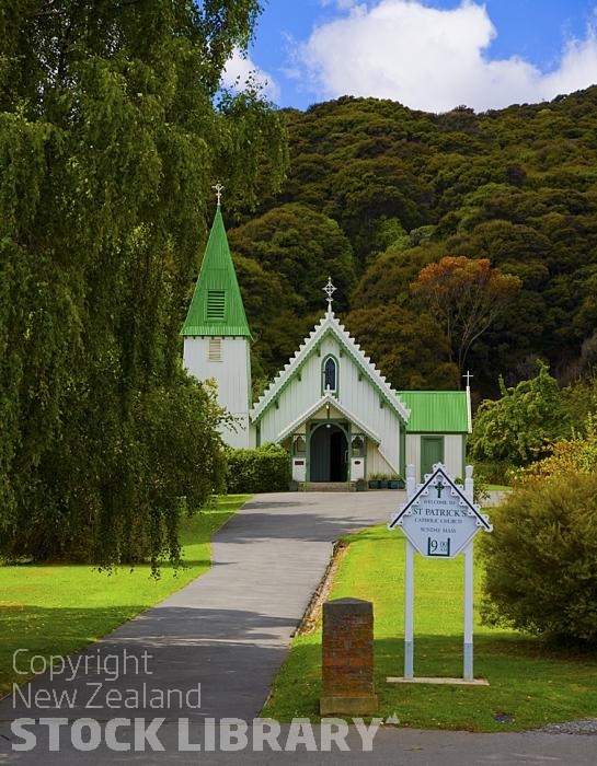 Banks Peninsula Canterbury St Patricks Catholic Church Akaroa
