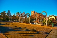 Ashburton;Canterbury;Canterbury_Plain;Green_Paddocks;green_fields;church;churche
