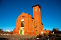 Ashburton;Canterbury;Canterbury_Plain;Green_Paddocks;green_fields;church;churche