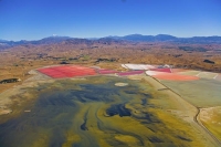 Aerial;Lake_Grassmere;Marlborough;salt_works;evaporation_ponds;salt_production;L
