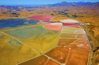 Aerial;Lake_Grassmere;Marlborough;salt_works;evaporation_ponds;salt_production;L