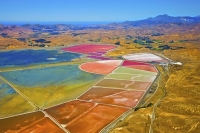 Aerial;Lake_Grassmere;Marlborough;salt_works;evaporation_ponds;salt_production;L