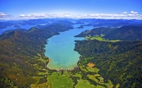 Aerial;Marlborough_Sounds;Marlborough;bush;native_forrest;hills;mountains;Kenepu