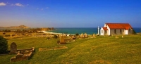Coast;Otago;Karitane;Seacliff;golden_sands;green_fields;green_paddocks;Rail_line
