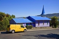Otago_Peninsula;Otago;harbour;golden_sands;Purple_Church;Church