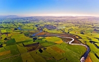 Aerial;Mataura;Southland;hills;rivers;state_highway1;Dairy_farm;dairy_farming;gr