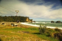 Haast_to_Hokitika;West_Coast;mountains;valleys;river;Tasman_Sea;State_highway_6;