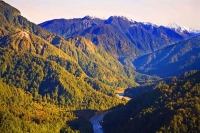 Aerial;Karamea;West_Coast;mountains;valleys;river;The_Karamea_River;Kahurangi_Na