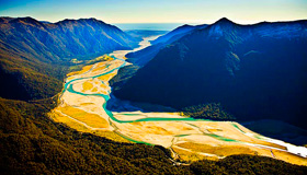 Haast River Images